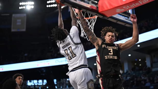 Georgia Tech Forward Baye Ndongo vs Florida State